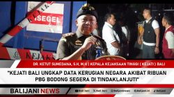 Data Kejati Bali tentang ribuan PBG bodong di Buleleng