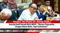 Saurip Kadi soroti RUU BPIP