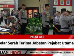 Polda Bali Gelar Serah Terima Jabatan Pejabat Utama