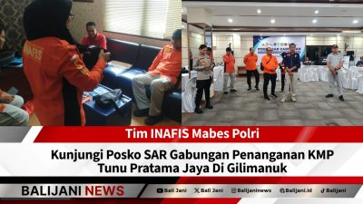 Tim INAFIS Mabes Polri Kunjungi Posko SAR
