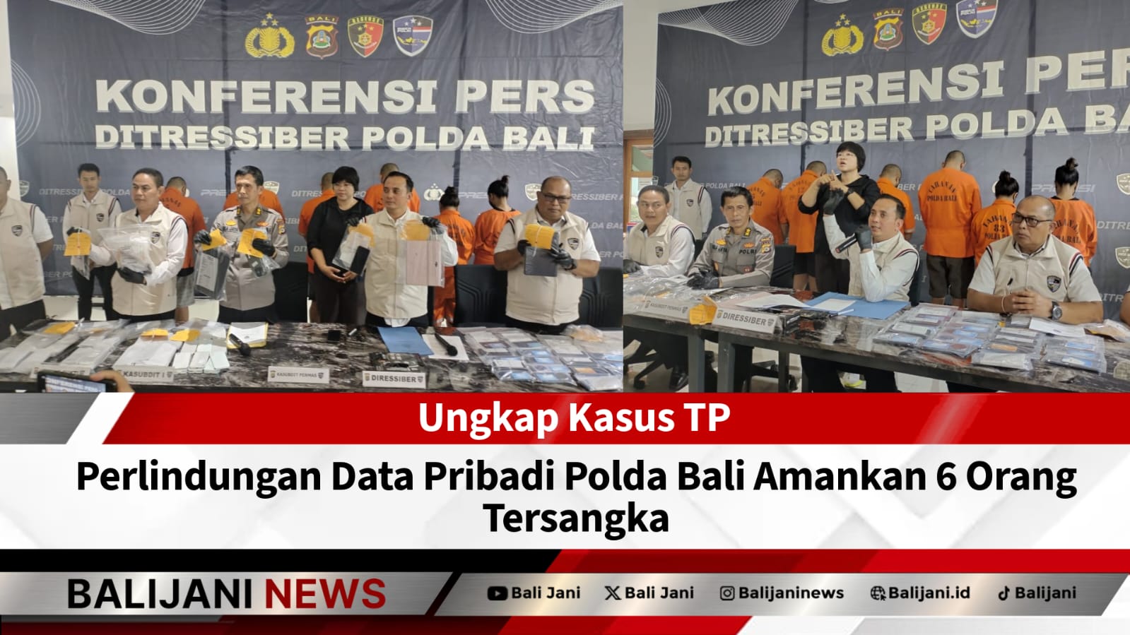 Polda Bali ungkap tindak pidana perlindungan data pribadi