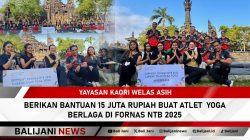 Yayasan bantu atlet Yoga Bali dalam persiapan Fornas NTB 2025