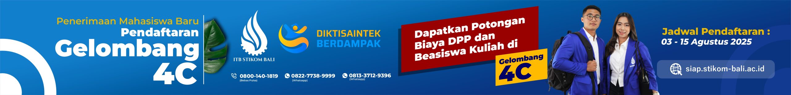 Hubungi STIKOM Bali via WhatsApp