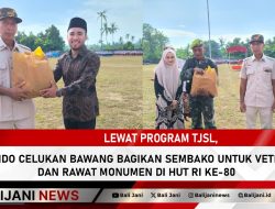 Lewat Program TJSL, Pelindo Celukan Bawang Bagikan Sembako untuk Veteran dan Rawat Monumen di HUT RI ke-80