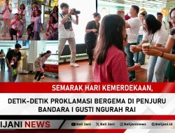 Semarak Hari Kemerdekaan, Detik-Detik Proklamasi Bergema di Penjuru Bandara I Gusti Ngurah Rai
