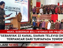 Sebanyak 22 Kanal Siaran Televisi Digital Terpancar Dari Turyapada Tower