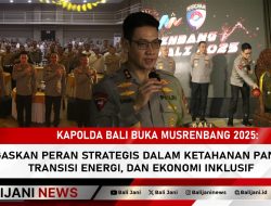 Kapolda Bali Buka Musrenbang 2025: Tegaskan Peran Strategis dalam Ketahanan Pangan, Transisi Energi, dan Ekonomi Inklusif