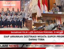 BaharKam Polri Latih Ratusan Personel di Medan, Siap Amankan Destinasi Wisata Super Prioritas Danau Toba