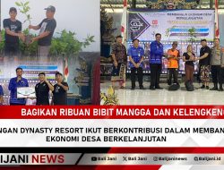 Bagikan Ribuan Bibit Mangga dan Kelengkeng Menjangan Dynasty Resort Ikut Berkontribusi Dalam Membangun Ekonomi Desa Berkelanjutan