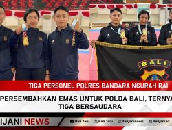 Tiga Personel Polres Bandara Ngurah Rai Persembahkan Emas untuk Polda Bali, Ternyata Tiga Bersaudara