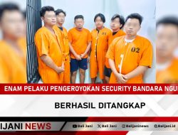 Enam Pelaku Pengeroyokan Security Bandara Ngurah Rai Berhasil ditangkap