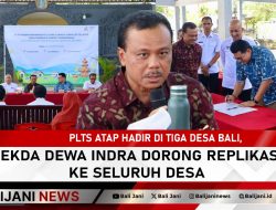 PLTS Atap Hadir di Tiga Desa Bali, Sekda Dewa Indra Dorong Replikasi ke Seluruh Desa