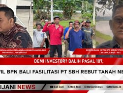 Demi Investor? Dalih Pasal 107, Kanwil BPN Bali Fasilitasi PT SBH Rebut Tanah Negara