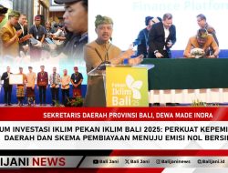 Forum Investasi Iklim Pekan Iklim Bali 2025: Perkuat Kepemimpinan Daerah dan Skema Pembiayaan Menuju Emisi Nol Bersih