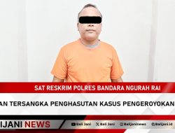 Sat Reskrim Polres Bandara Ngurah Rai Tahan Tersangka Penghasutan Kasus Pengeroyokan Avsec