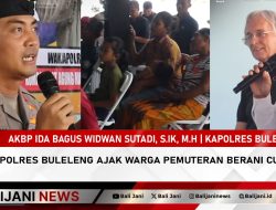 Kapolres Buleleng Ajak Warga Pemuteran Berani Curhat