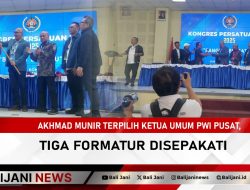 Akhmad Munir Terpilih Ketua Umum PWI Pusat, Tiga Formatur Disepakati