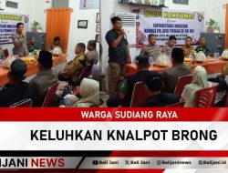 Warga Sudiang Raya Keluhkan Knalpot Brong