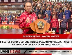 Gubernur Koster Dorong Gotong Royong Pelaku Pariwisata, Target Pungutan Wisatawan Asing Bisa Capai Rp700 Miliar