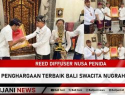 Reed Diffuser Nusa Penida Raih Penghargaan Terbaik Bali Swacita Nugraha 2025