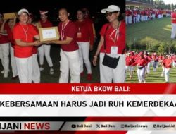 Ketua BKOW Bali: Kebersamaan Harus Jadi Ruh Kemerdekaan