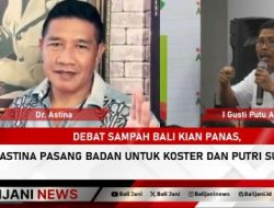 Debat Sampah Bali Kian Panas, Dr. Astina Pasang Badan untuk Koster dan Putri Suastini