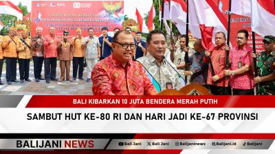 Gerakan pembagian bendera Merah Putih