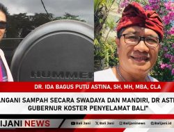 Tangani Sampah Secara Swadaya dan Mandiri, Dr Astina: Gubernur Koster Penyelamat Bali