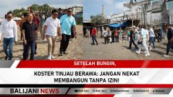 Koster tinjau Berawa bersama pejabat daerah