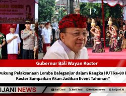 Dukung Pelaksanaan Lomba Baleganjur dalam Rangka HUT ke-80 RI, Koster Sampaikan Akan Jadikan Event Tahunan
