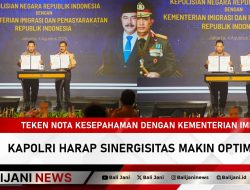 Teken Nota Kesepahaman dengan Kementerian Imipas, Kapolri Harap Sinersigitas Makin Optimal