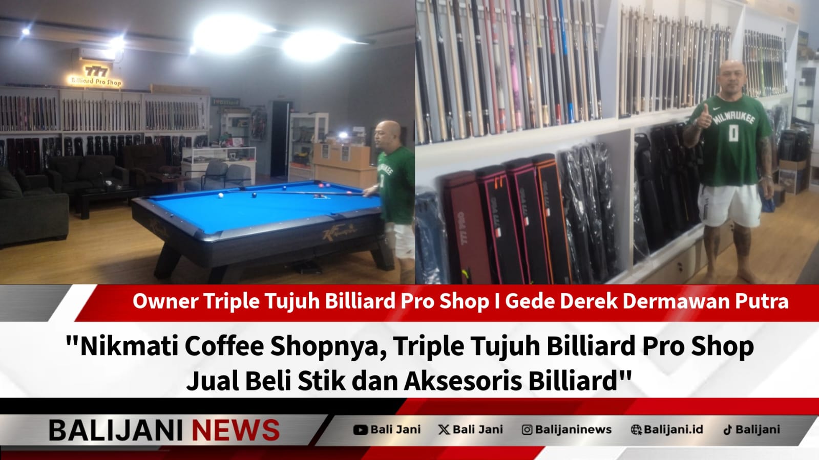 Triple Tujuh Billiard Pro Shop Denpasar