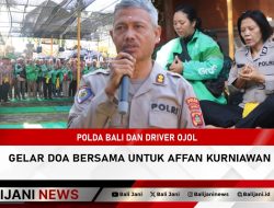 Polda Bali dan Driver Ojol Gelar Doa Bersama untuk Affan Kurniawan