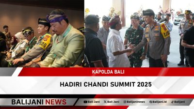 Kapolda Bali Hadiri CHANDI Summit 2025