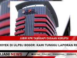 Jubir KPK Tanggapi Dugaan Korupsi Proyek di ULPBJ Bogor: Kami Tunggu Laporan Resmi