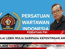 Persatuan PWI Dinilai Lebih Mulia daripada Kepentingan Ambisi