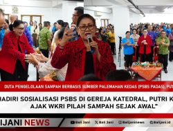 Hadiri Sosialisasi PSBS di Gereja Katedral, Putri Koster Ajak WKRI Pilah Sampah Sejak Awal
