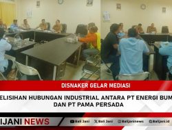 Disnaker Gelar Mediasi Perselisihan Hubungan Industrial Antara PT Energi Bumi Sakti Dan PT PAMA Persada