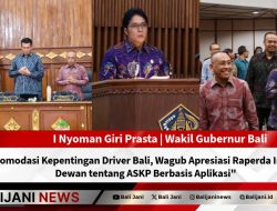 Akomodasi Kepentingan Driver Bali, Wagub Apresiasi Raperda Inisiatif Dewan tentang ASKP Berbasis Aplikasi