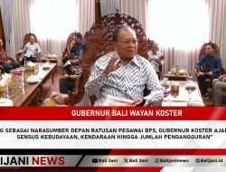 Diundang sebagai Narasumber Depan Ratusan Pegawai BPS, Gubernur Koster Ajak Lakukan Sensus Kebudayaan, Kendaraan hingga Jumlah Pengangguran