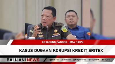 Kejagung Panggil Lima Saksi Kasus Dugaan Korupsi Kredit Sritex