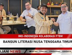 IMO-Indonesia Kolaborasi FTBM Bangun Literasi Nusa Tenggara Timur