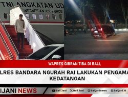 Wapres Gibran Tiba di Bali, Polres Bandara Ngurah Rai Lakukan Pengamanan Kedatangan
