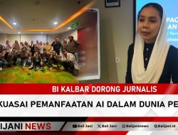 BI Kalbar Dorong Jurnalis Kuasai Pemanfaatan AI dalam Dunia Pers