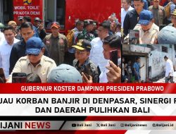 Gubernur Koster Dampingi Presiden Prabowo Tinjau Korban Banjir di Denpasar, Sinergi Pusat dan Daerah Pulihkan Bali