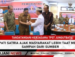 Tandatangani Kerjasama TPST Jungutbatu, Bupati Satria Ajak Masyarakat Lebih Taat Memilah Sampah Dari Sumber