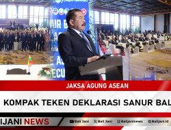 Jaksa Agung ASEAN Kompak Teken Deklarasi Sanur Bali