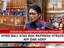 Wagub Bali Hadiri Penyampaian Pandangan DPRD Bali atas Dua Raperda Strategis KIP dan ASKP