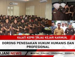 Kajati Kepri Tinjau Kejari Karimun, Dorong Penegakan Hukum Humanis dan Profesional