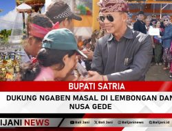 Bupati Satria Dukung Ngaben Masal di Lembongan dan Nusa Gede